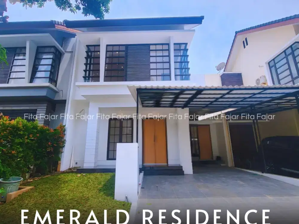 Dijual Rumah Emerald Residence Baru Renovasi Bintaro Jaya Tangsel