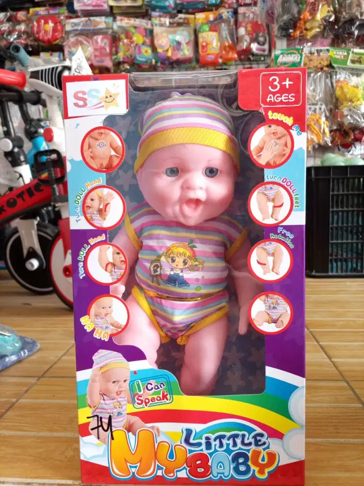 mainan anak boneka my little baby