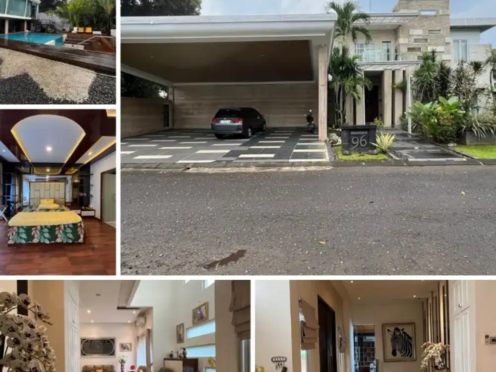 Dijual Rumah Mewah megah dengan Pool Dicluster Prestigious Sentul