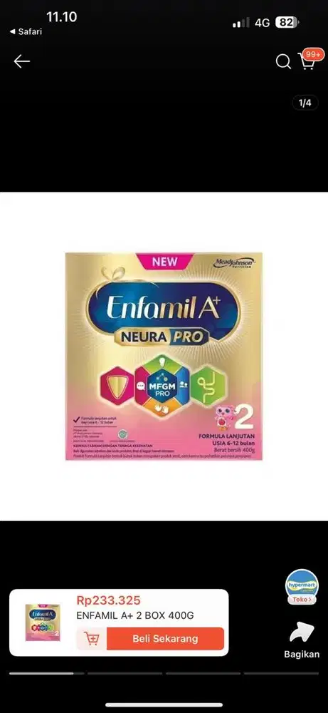 susu enfamil a+