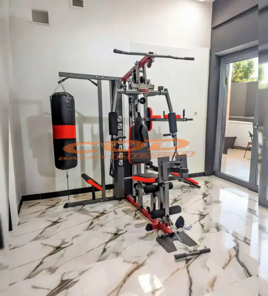 Home gym 3 sisi + leg pres
