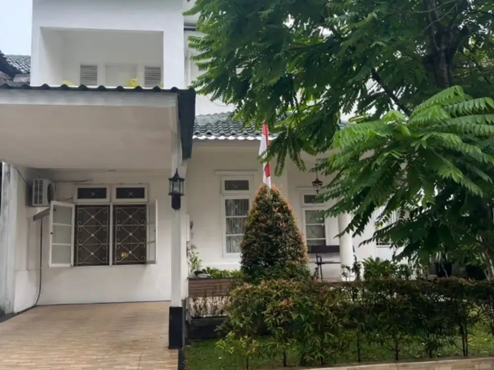 Dijual Rumah Cantik siap Huni depan Fasum diCluster Prestigious Sentul