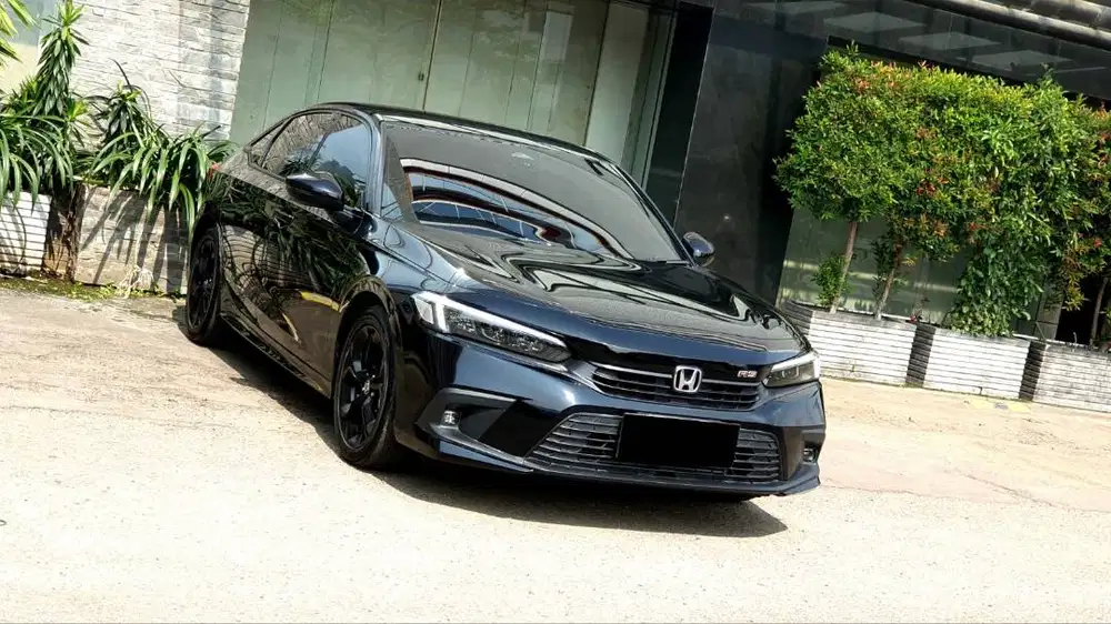 All New Honda Civic 1.5 TC RS Sedan CVT AT Black 2023/2024