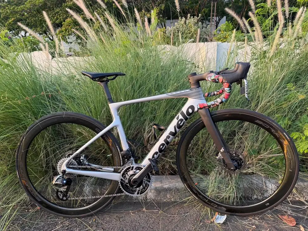 Cervelo Caledonia 5 GS SRAM Red  Bora WTO 45