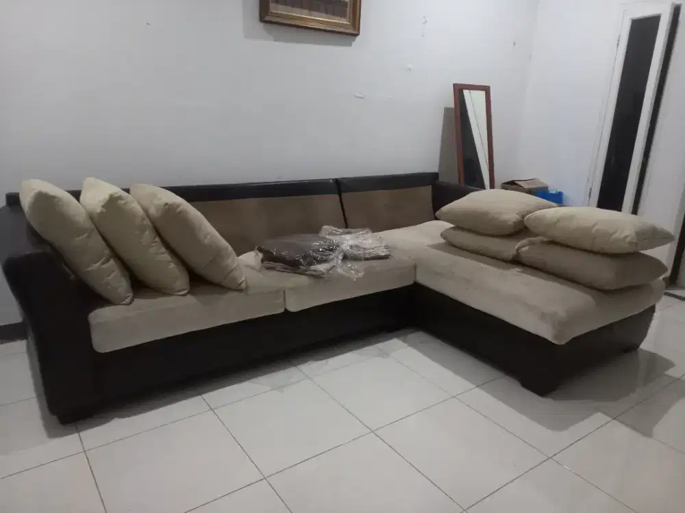 Sofa Bekas ( L-shaped sofa )