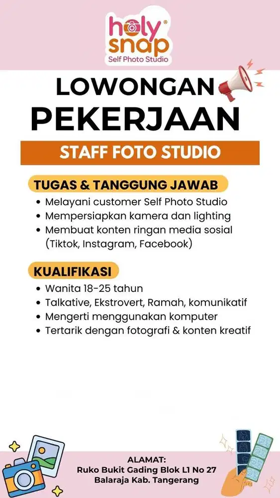 STAFF PHOTO STUDIO - BALARAJA, CISOKA