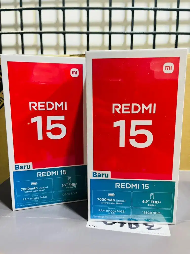 REDMI 15 8/256GB TERBARU