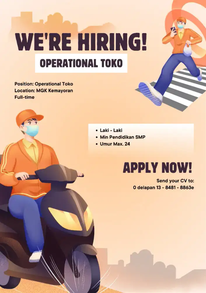 Lowongan Pekerjaan Operational Toko