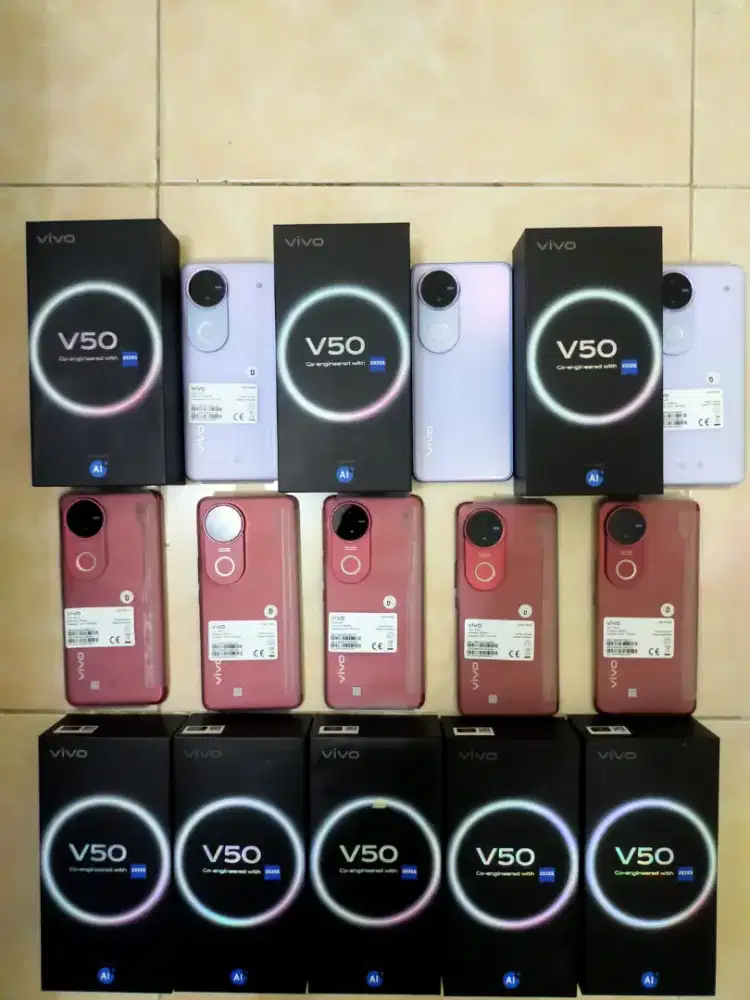 Vivo V50 5G 12/256 asli Vivo bukan barang refurbish