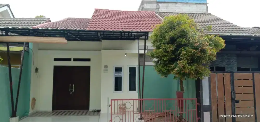 Rumah minimalis cantik siap huni dalam Cluster di Grand Residence City