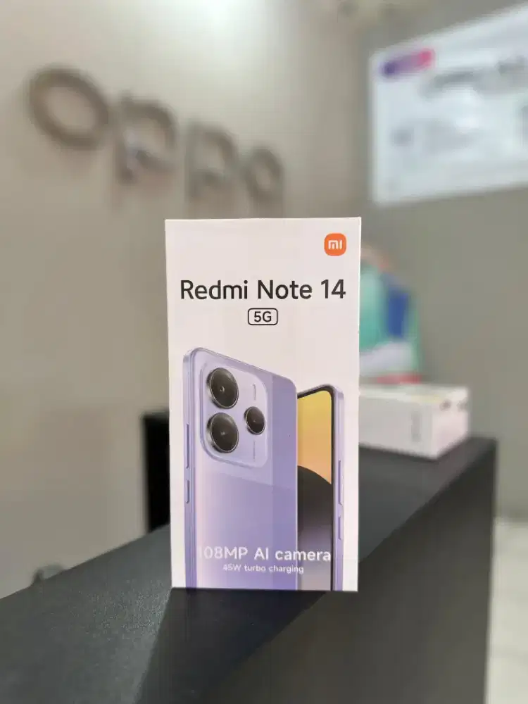 REDMI NOTE 14 5G 8/256 JAMINAN SEGEL RESMI 100%