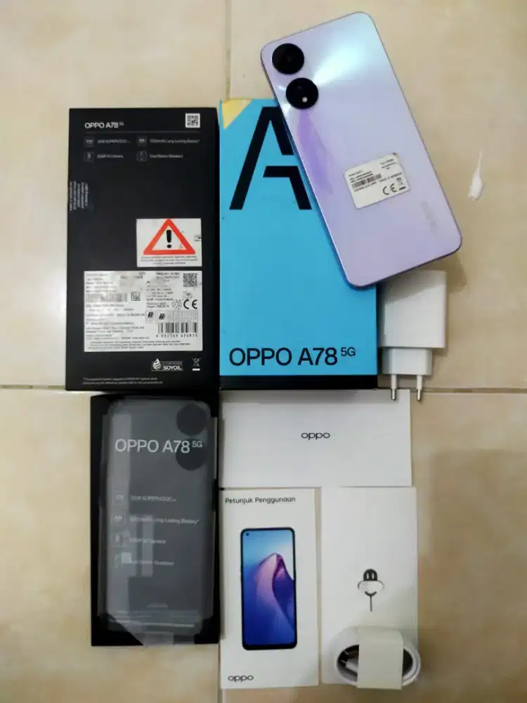 Oppo A78 5G ORI 8/128 asli Oppo bukan barang refurbish