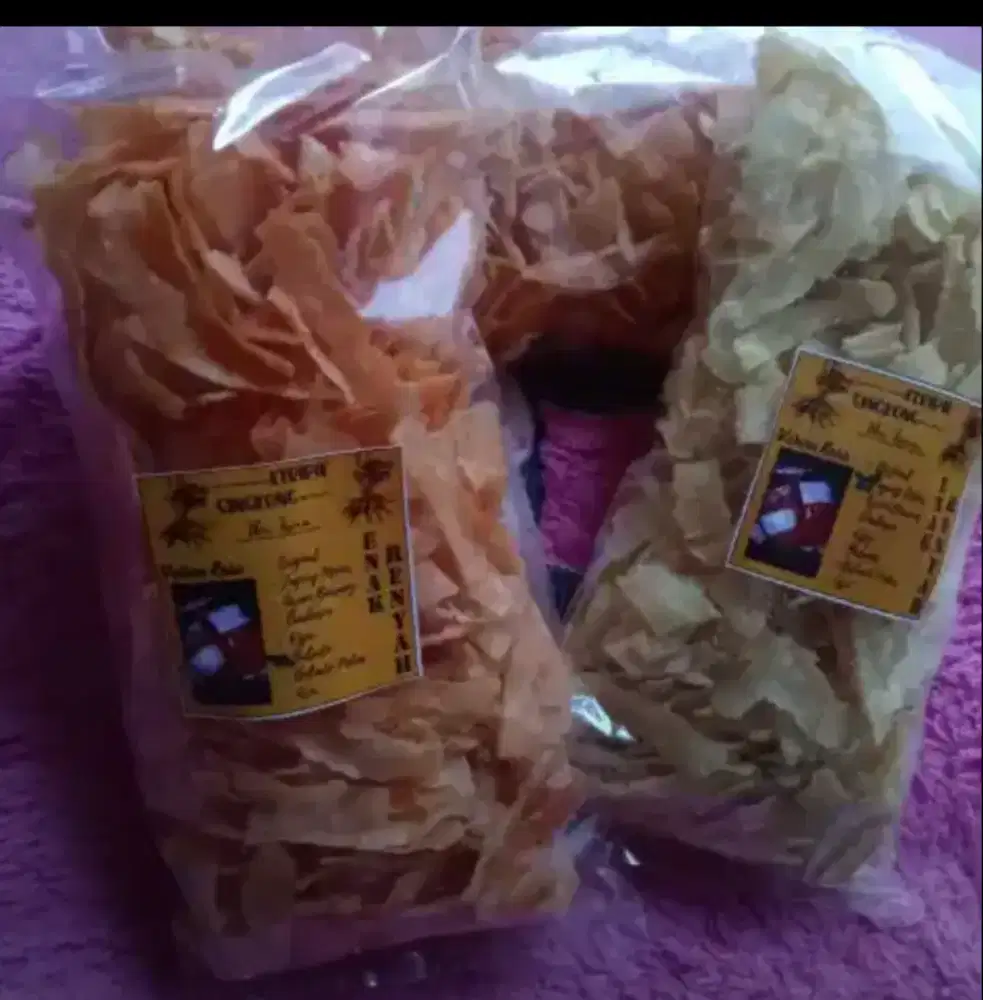 Kripik singkong aneka rasa