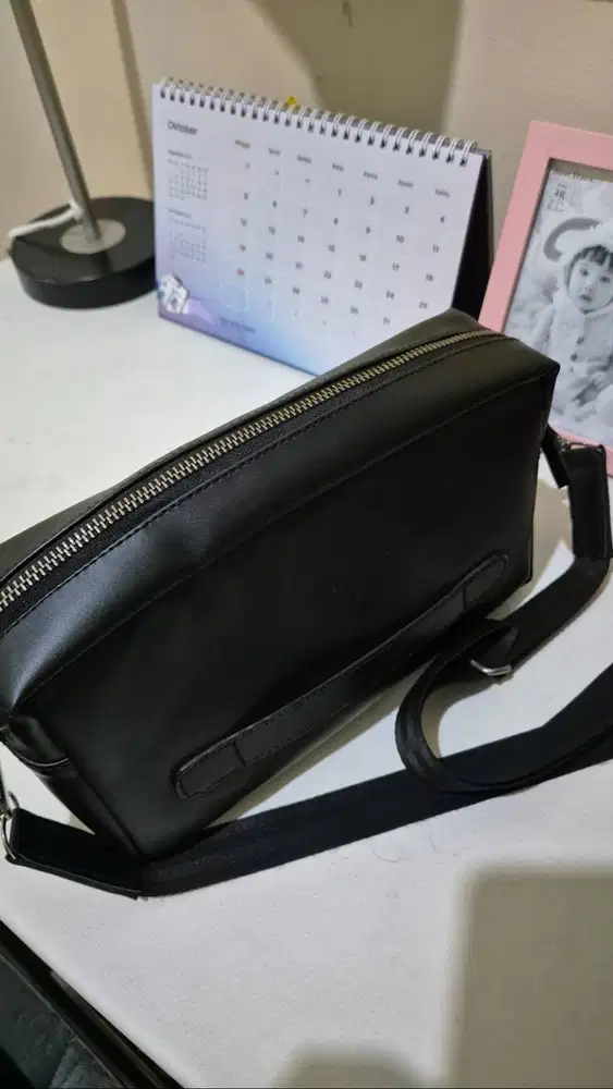 Handbag Leather KEE Porto Black