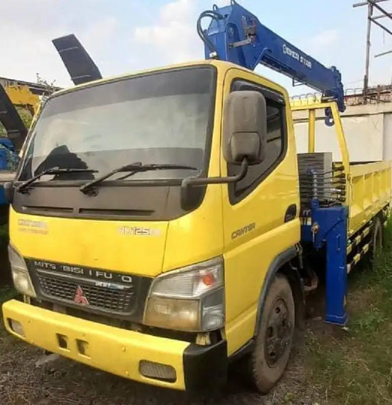 Dijual Truck Crane Mitsubishi Canter HD125 Tahun 2017