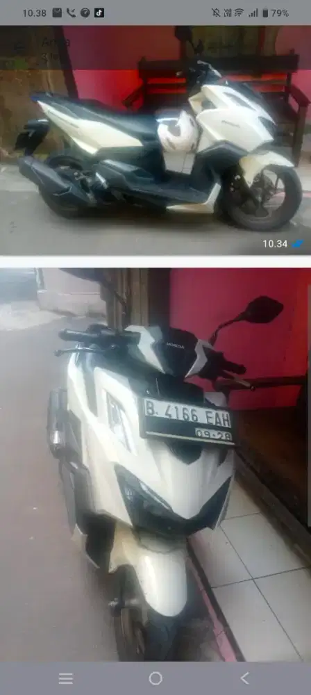 Dijual motor honda vario, ab keren dan nyaman