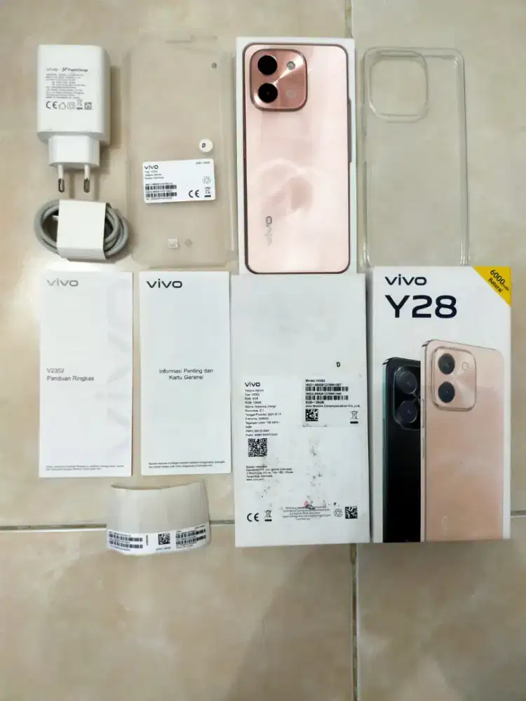 Vivo Y28 6/128 asli Vivo bukan barang refurbish