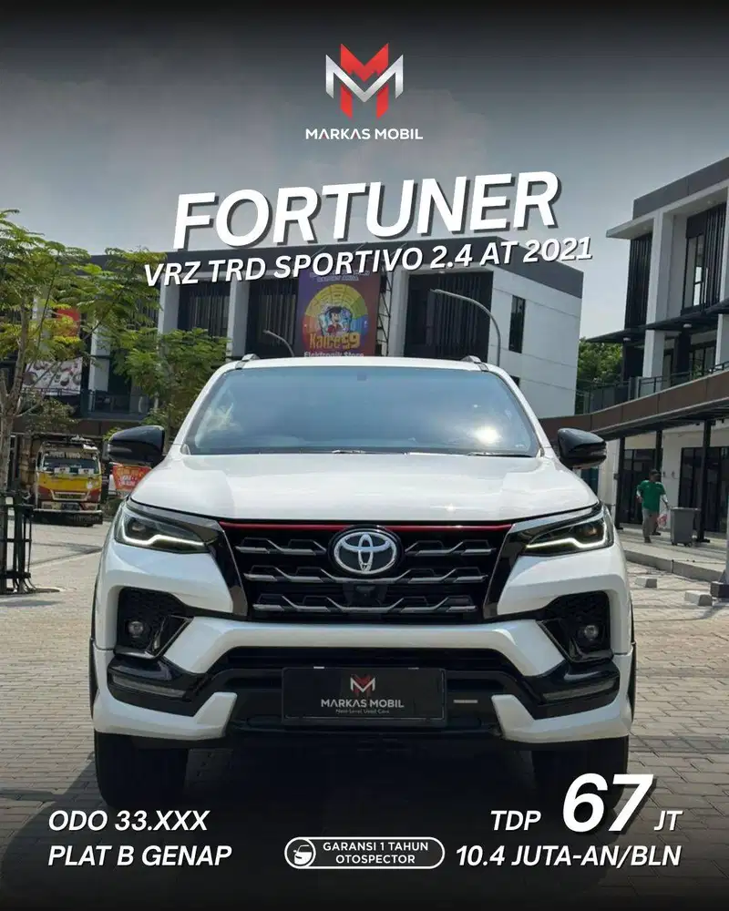 Toyota Fortuner VRZ TRD 2.4 AT 2021
