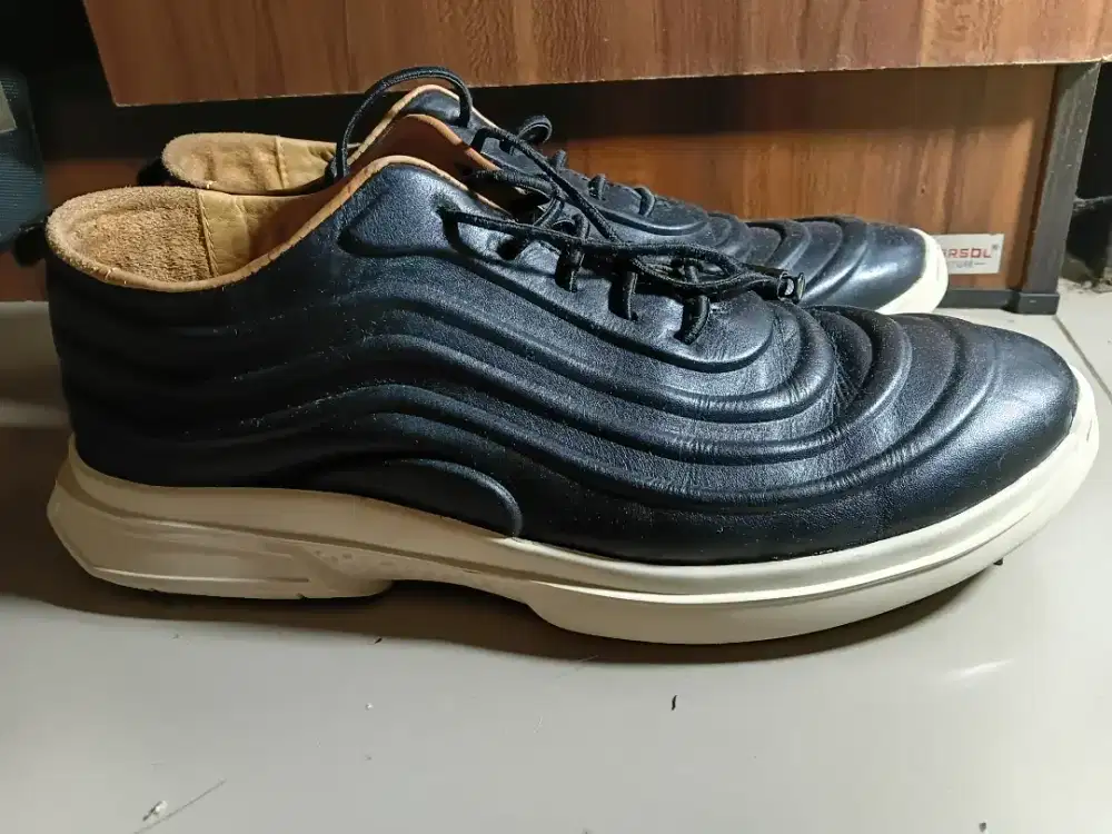 Sepatu Snekers Leather Andrew Original