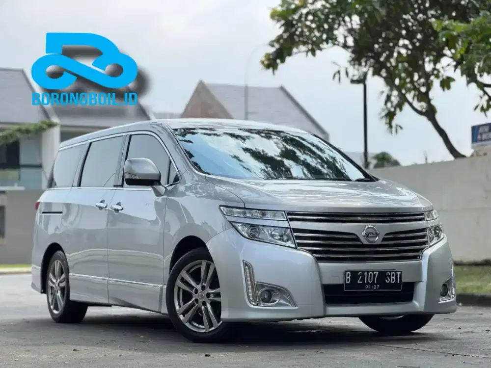 Nissan Elgrand 3.5 HWS At 2011 Silver Metalik