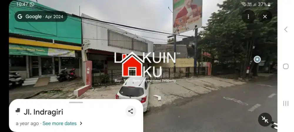 Dijual Rumah Usaha  Indragiri,Mayjend Sungkono,Adityawarman,Jawa Timur