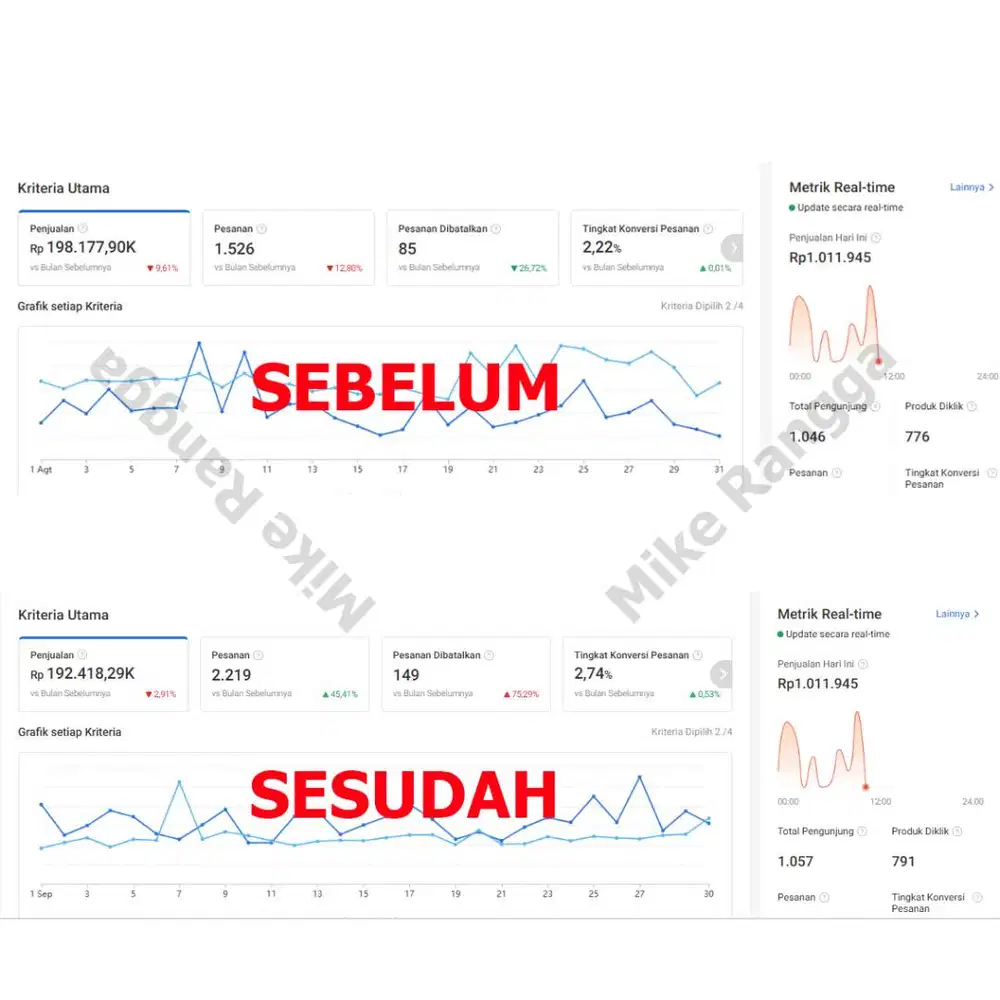Jasa Optimasi Perbaikan Peningkatan Online Shop Marketplace E-commerce