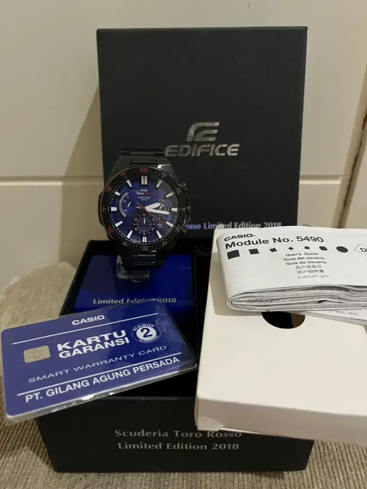 Casio edifice scuderia limited edition toro roso