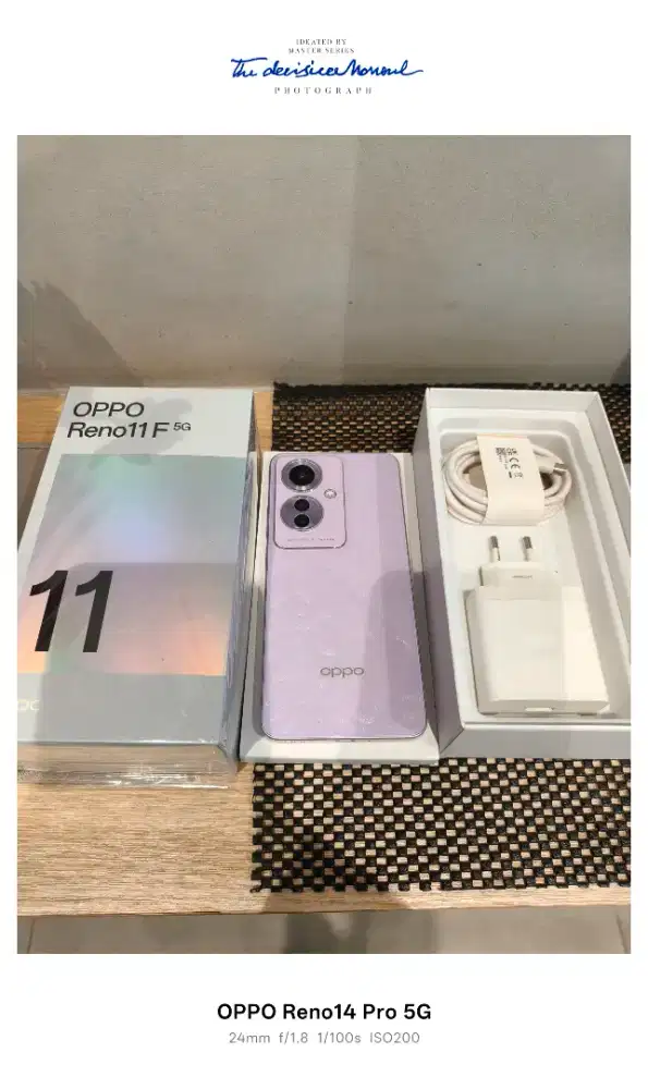 OPPO RENO 11F 5G LENGKAP DAN MULUS