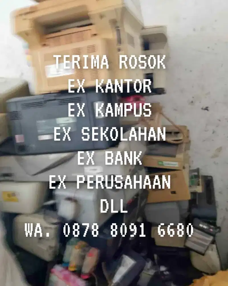 Dibeli rosok komputer dan laptop