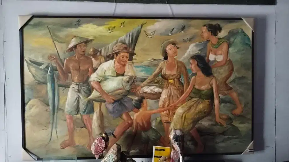 Lukisan Ferry Gabriel, Budi Yonaf, dll