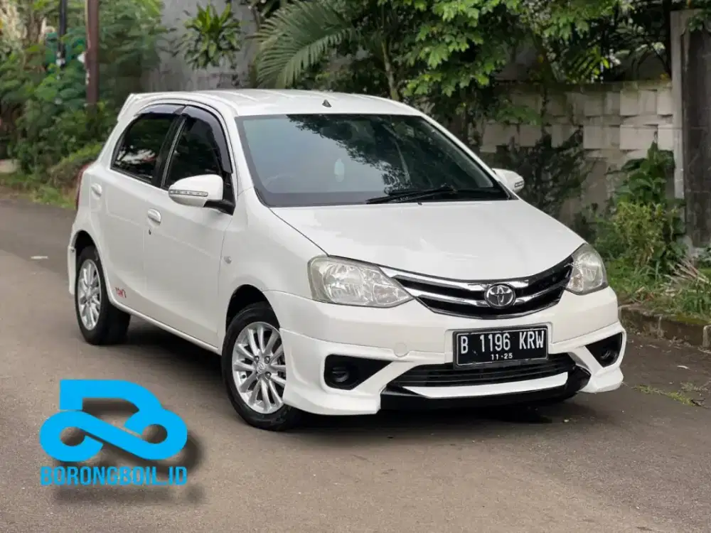 Toyota Rtios Valco E TOMs M/T Manual 2015 Putih