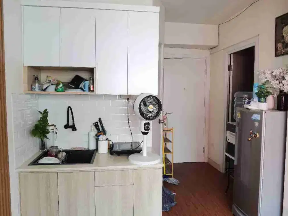 Siap Huni Tahunan Unit 2BR Fully Furnished Green Pramuka City