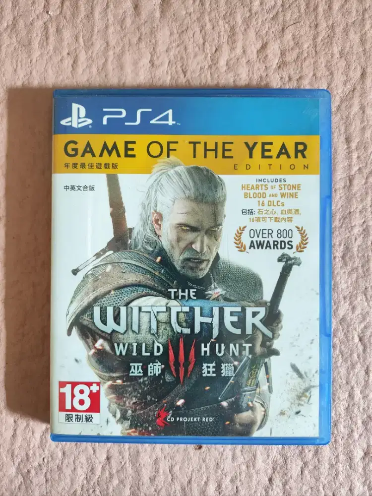 THE WITCHER 3 PS4