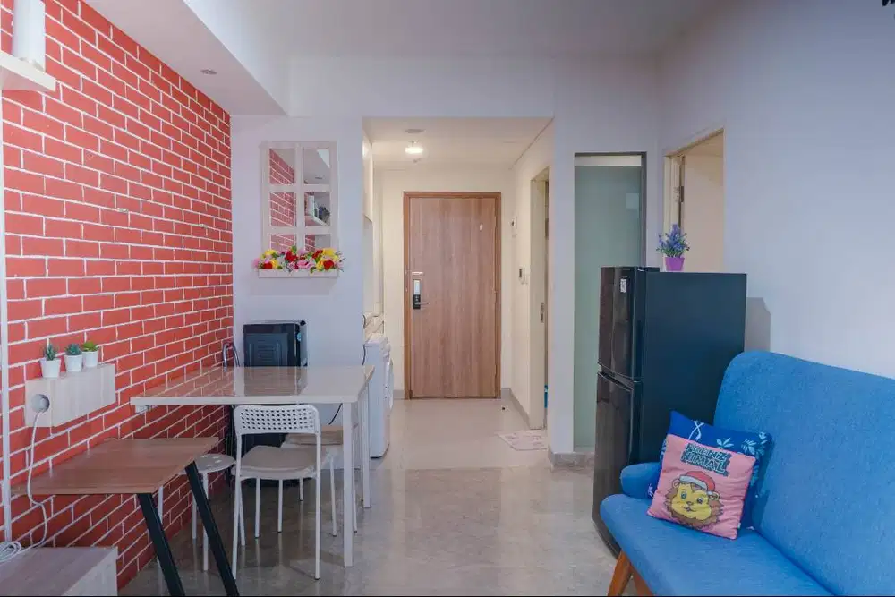 Disewakan Apartemen Skandinavia 2BR Deluxe Lt 23 Dekat Tangcity Mall