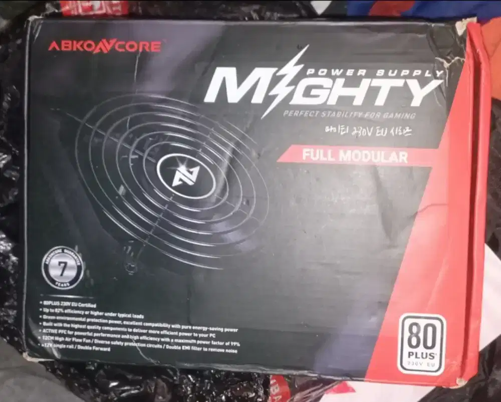 POWER SUPPLY KOMPUTER 600 WATT - FULL MODULAR  - GARANSI 5 TAHUN