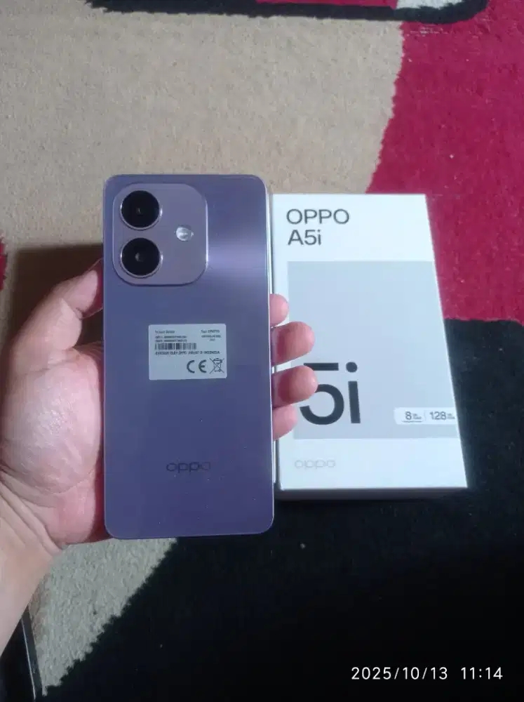 BISMILLAH OPPO A5i RAM 4/128 FULSET MULUS