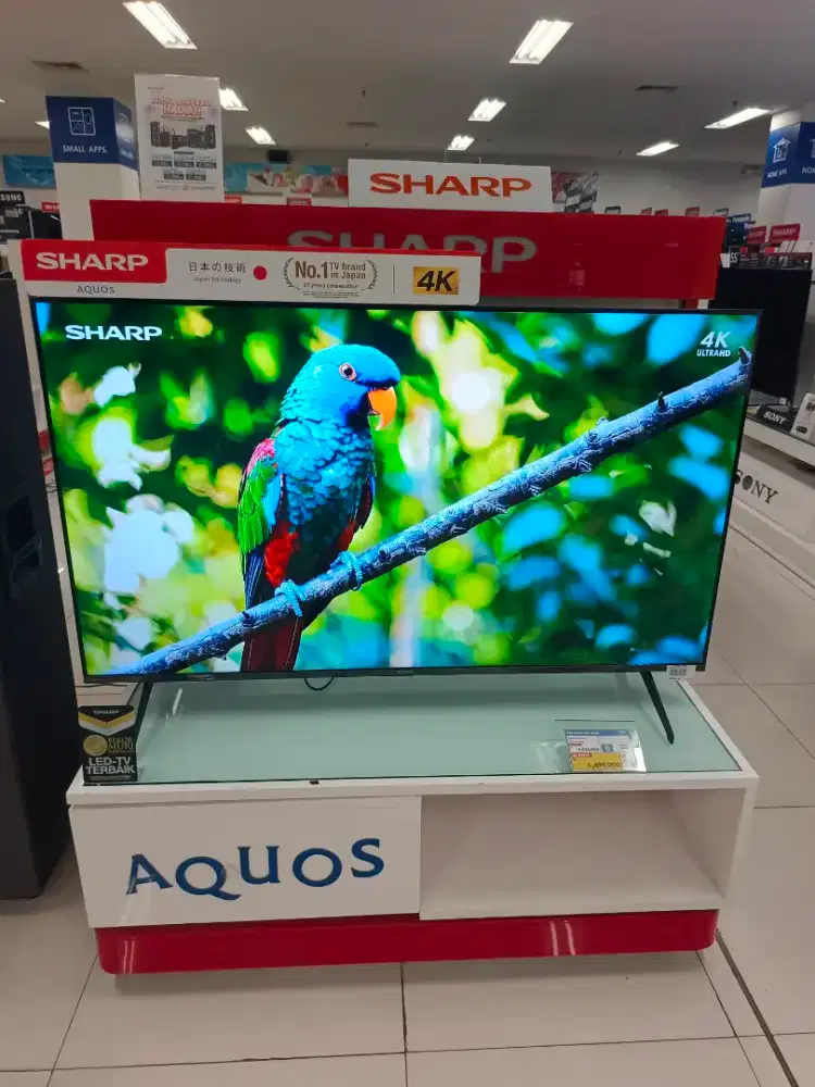 LED SHARP 55 inch Google tv promo spesial,elektronik city MBK