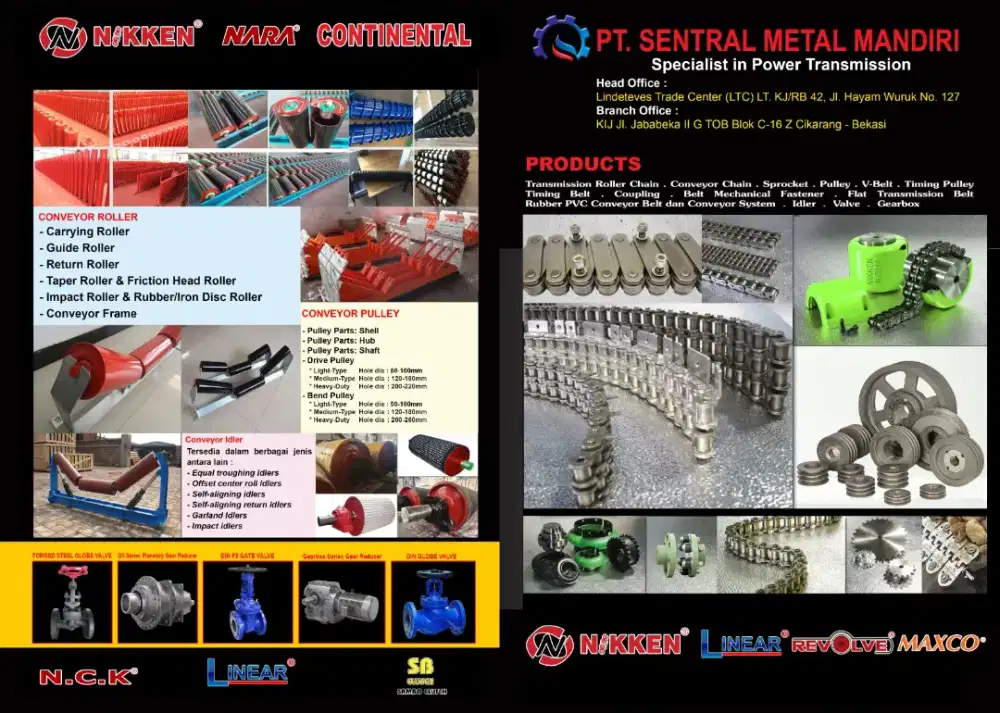 Gear Sprocket, Rantai,Coupling