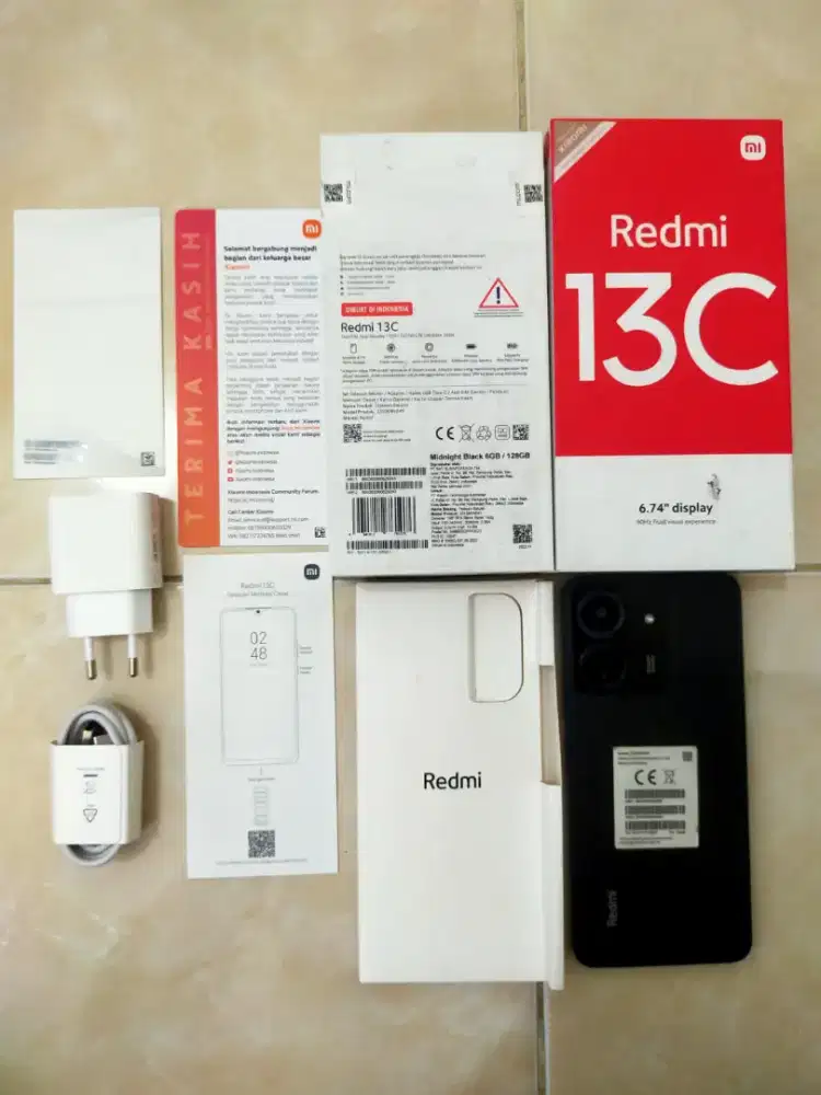 Redmi 13C 6/128 resmi Xiaomi Indonesia