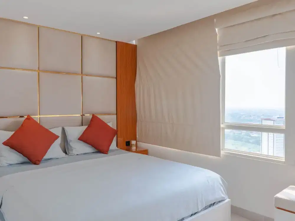 Disewakan Apartemen Skandinavia 2BR Fully Furnished Dekat Bandara Soetta
