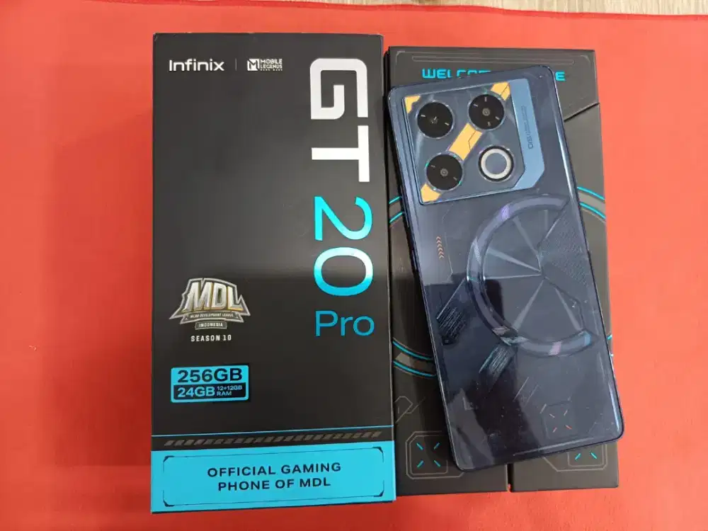 Infinix gt 20 pro 12/256 fullset nominus  siap pakai