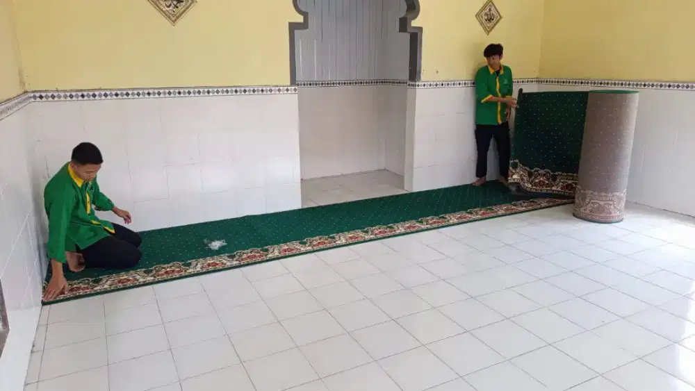 Ambal Sajadah Karpet Masjid Termurah. Tersedia Lokal maupun Import