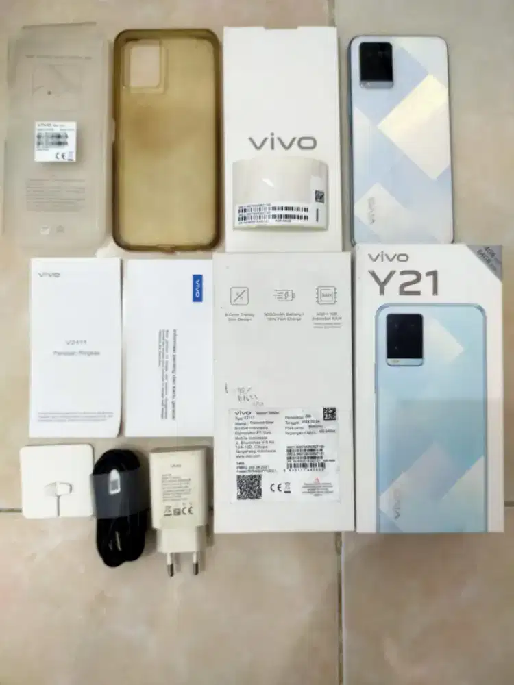 Vivo Y21 4/64 asli Vivo bukan barang refurbish