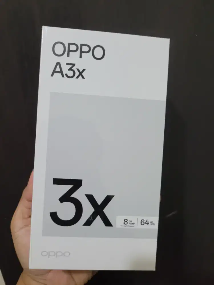 Oppo A3X new garansi resmi