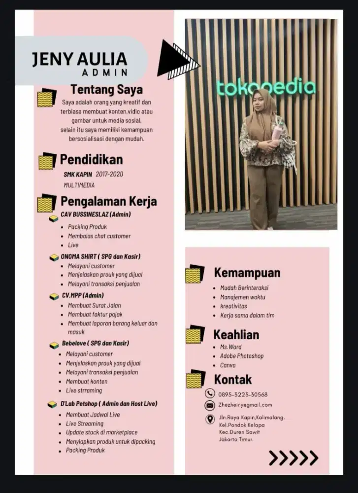 Jasa live streaming sore-malam