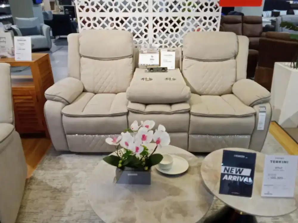 DAHLBERG SOFA RECLINER 3S