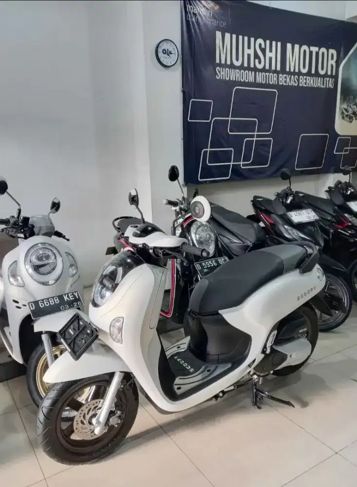 KM 1 RIBU SCOOPY PRESTIGE KEYLESS 2025, SEPERTI BARU, MUHSHI MOTOR