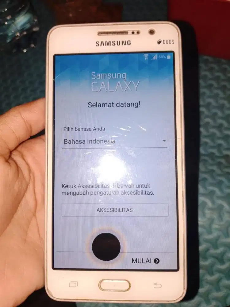 Jual HP 4G Samsung Duos tdk terpakai ada minus baca deskripsi