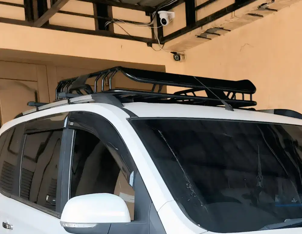 rak mobil atas Merk BUZZ RACK + crossbar