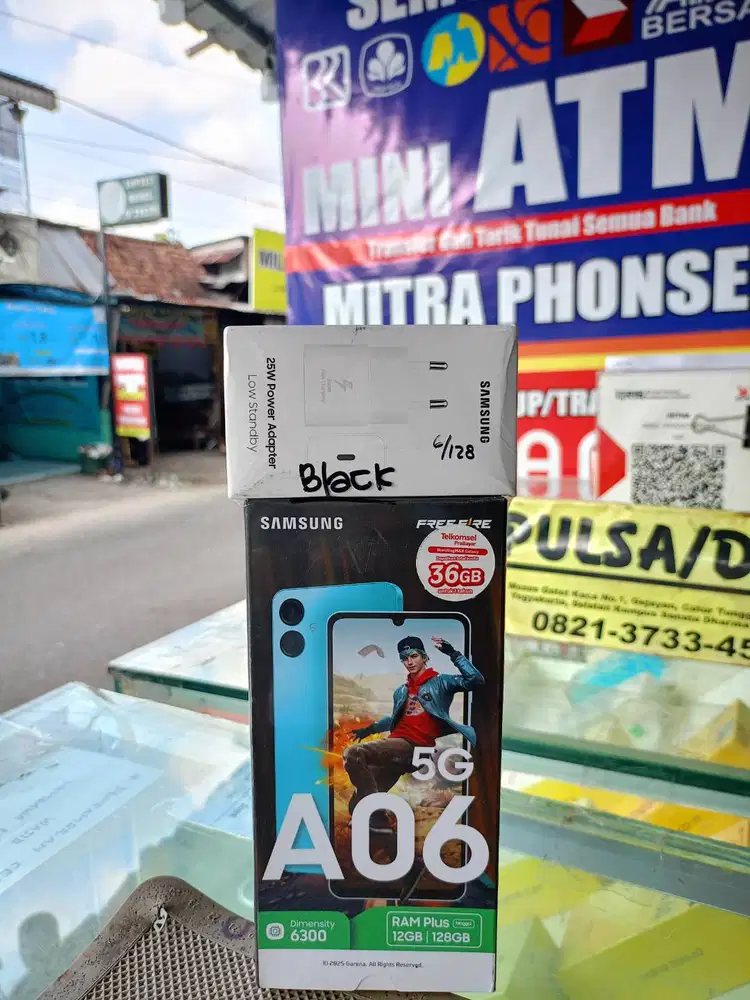 SAMSUNG A06 5G 6/128 NEW SEGEL RESMI